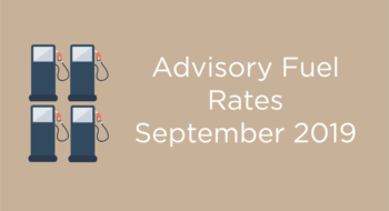 Image for blog on Advisory Fuel Rates September 2019