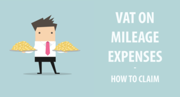 VAT on mileage expenses header image for blog post