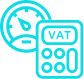 VAT on mileage icon